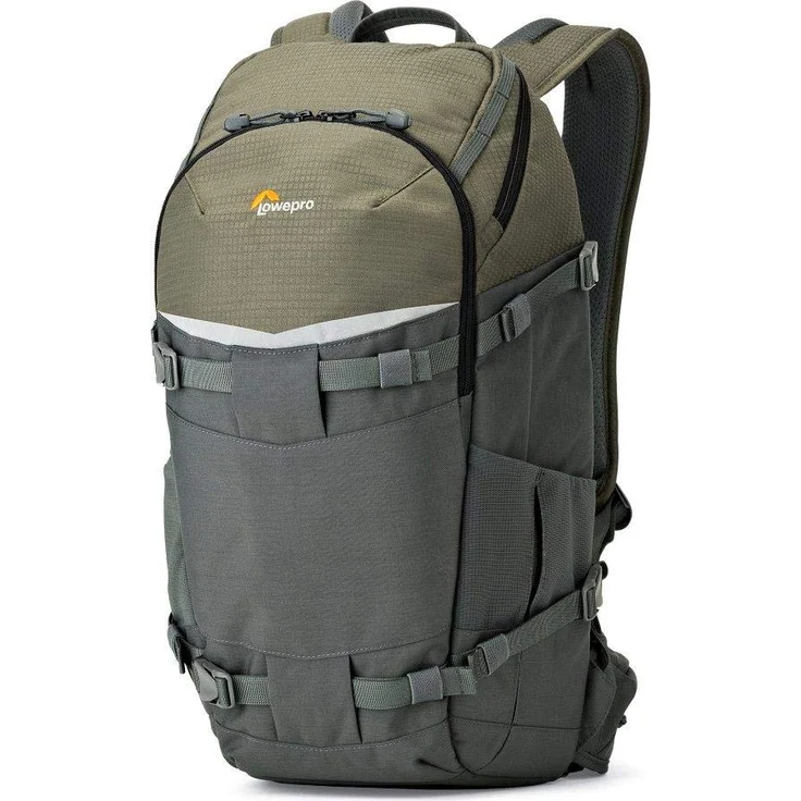 Lowepro LP37015-PWW Flipside Trek Kameratasche BP 350 AW grau-dunkelgrün – Bild 2