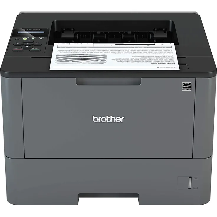 Brother HL-L5100DN - Laserdrucker, Mono, Auflösung: 1200 x 1200 dpi, Druckgeschwindigkeit (S/W): 40 S/min, Papierzufuhr: 250 Blatt (HLL5100DNG1)
