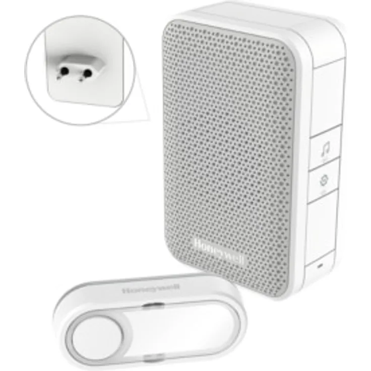 Honeywell Home Funk-Gong- Zwischenstecker-Set, 150 m, DC311SP2