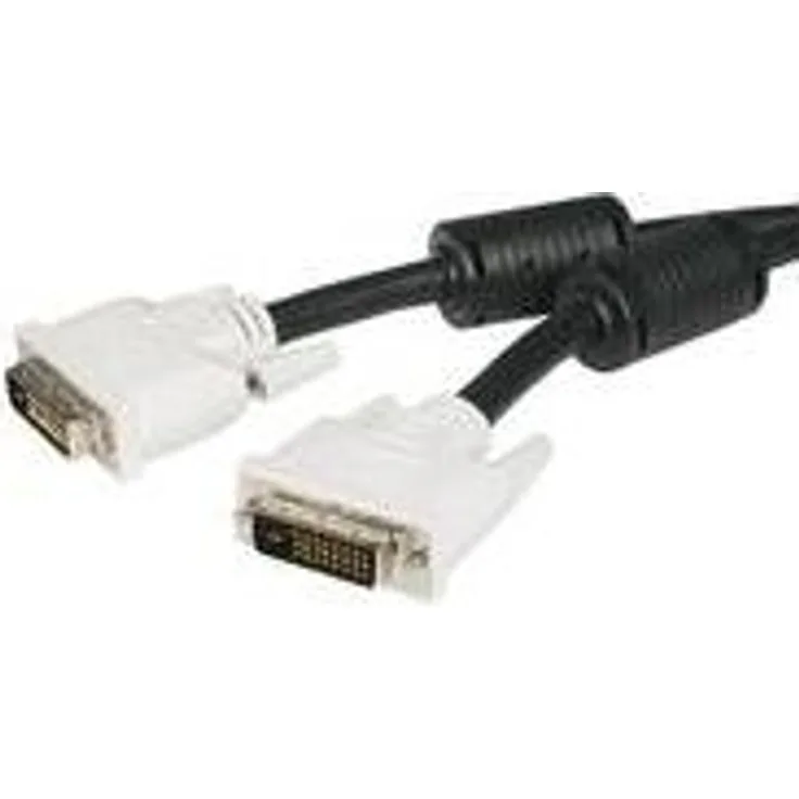 StarTech.com Dual Link-DVI-D-Kabel Stecker/Stecker - 25-poliges DVID-Digital Monitor-Kabel - DVI-Kabel - Dual Link - DVI-D (M) - DVI-D (M) - 1,0m - Flügelschrauben - Schwarz (DVIDDMM1M)