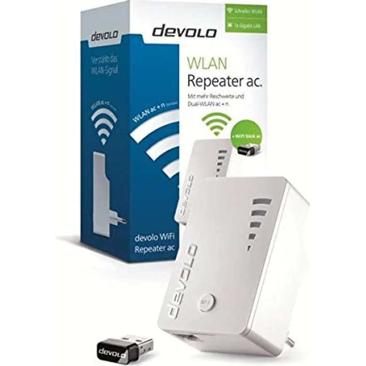 Devolo 8126 WiFi Repeater ac + WiFi Stick ac – Bild 4