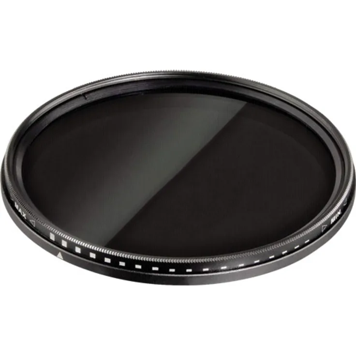 Hama Vario Graufilter, 2-fach Vergütung, Für 72 mm Foto-Kameraobjektive, ND2-400