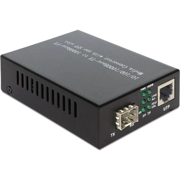 DeLOCK Medien Konverter, 100Base-T auf 100Base-FX (86220)