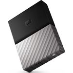 WD My Passport Ultra 4TB External Hard Drive - Black-Grey