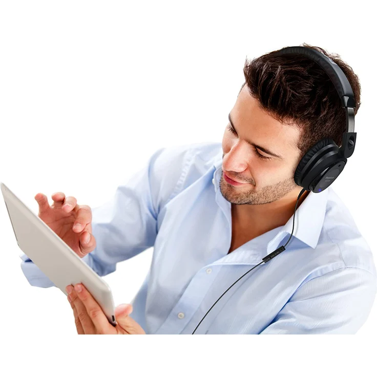 Panasonic RP-HC800E-K Over-Ear-Kopfhörer mit Mikrofon, Noise Cancelling, schwarz – Bild 11
