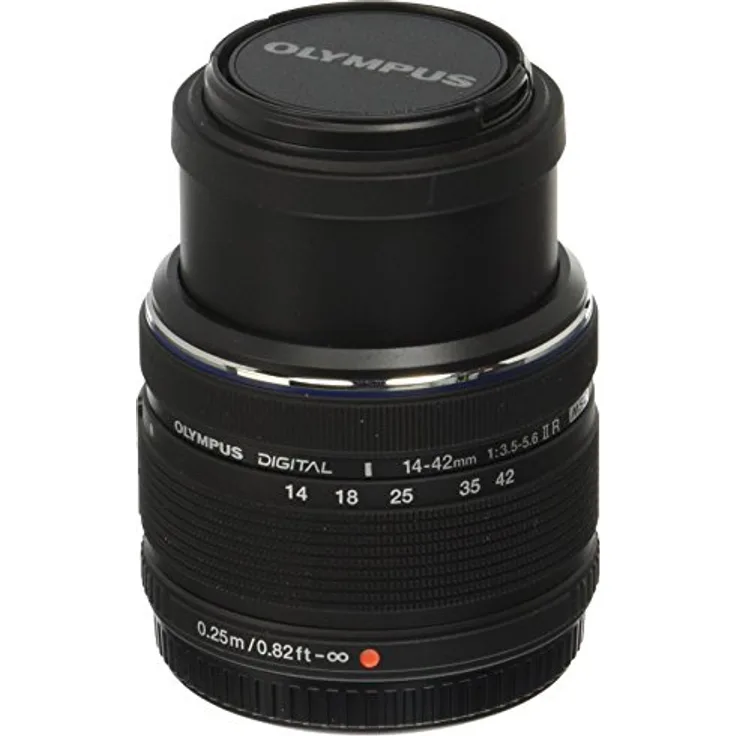 Olympus M.ZUIKO DIGITAL 14-42mm 1:3.5-5.6 II R SLR Standard-Objektiv Schwarz