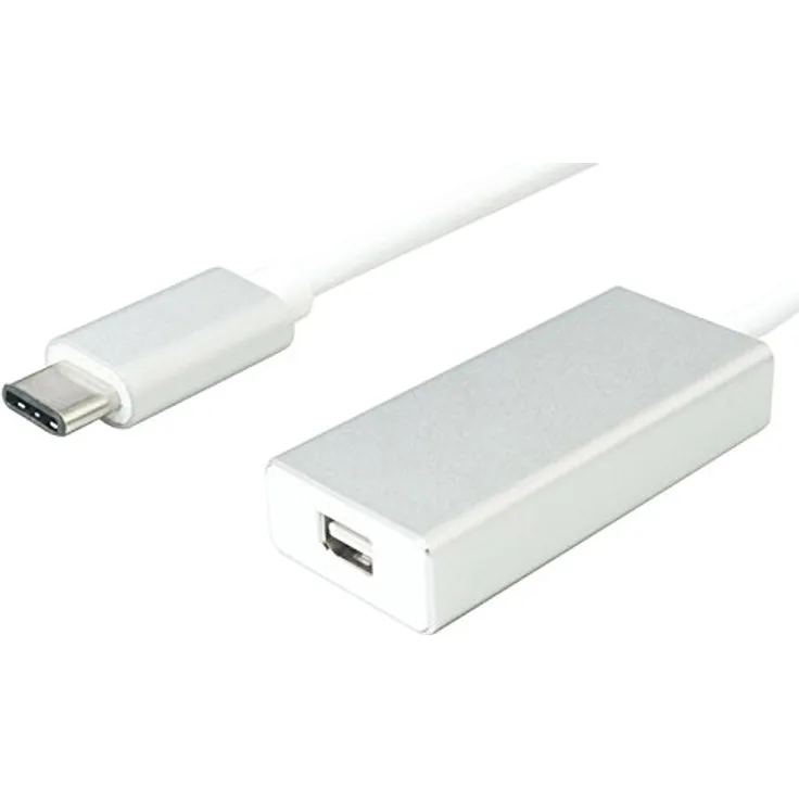 Value 12993225 USB 3.1 Typ C auf Mini DisplayPort,Display Adapter weiß