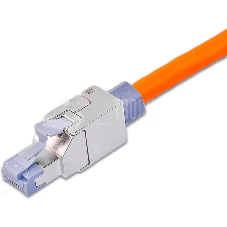 Wirewin KAT6A RJ45 feldkonfektionierbarer Stecker, werkzeugfrei (WKS FK RJ45 KAT6A)