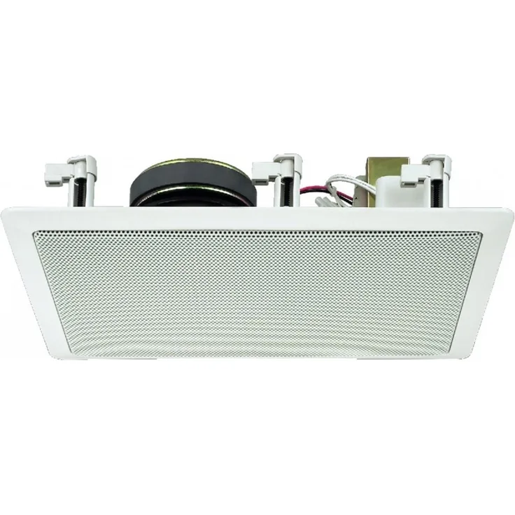 Monacor ESP-32-WS PA Deckenlautsprecher Einbau-Lautsprecher - 30 Watt - weiß