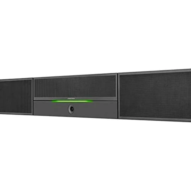 Crestron Soundbar mit Full HD Kamera Soundbar ohne Subwoofer, geeignet für Videokonferenz, schwarz 