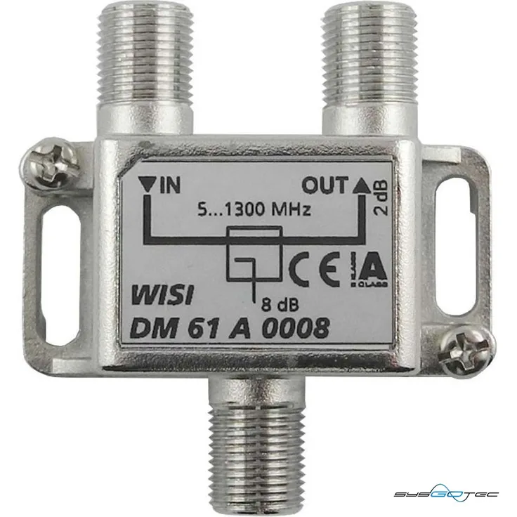 Wisi DM61A0008 Abzweiger, 1-fach, 8 dB