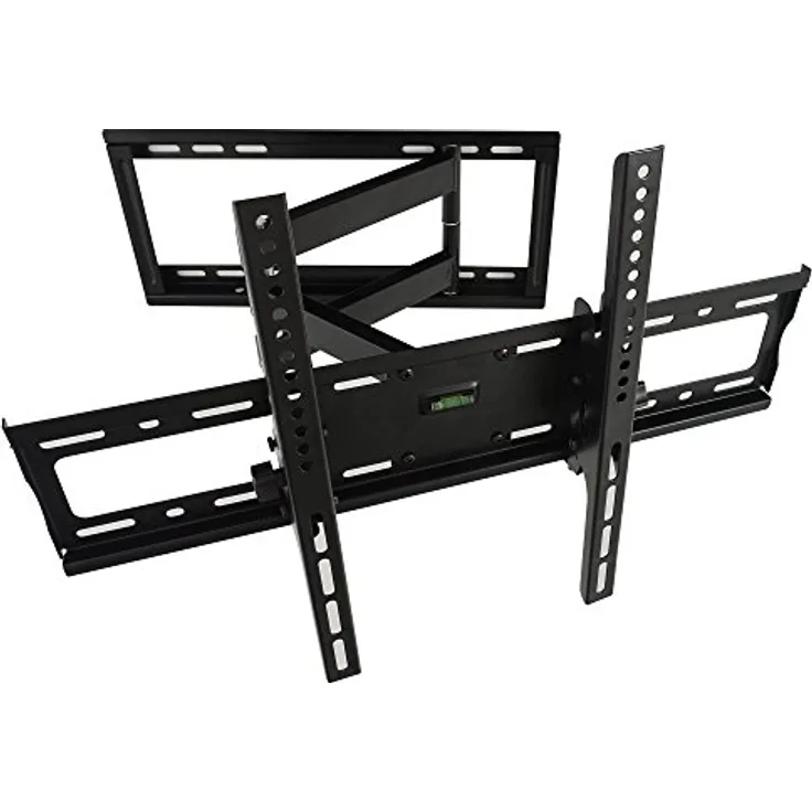 Nemaxx MK07 TV Wandhalterung für LCD LED Plasma TV Fernsehen Monitor neigbar universell für viele Hersteller - max. VESA 600x400 - 32-65 Zoll bzw. 81 bis 165cm - Schwarz
