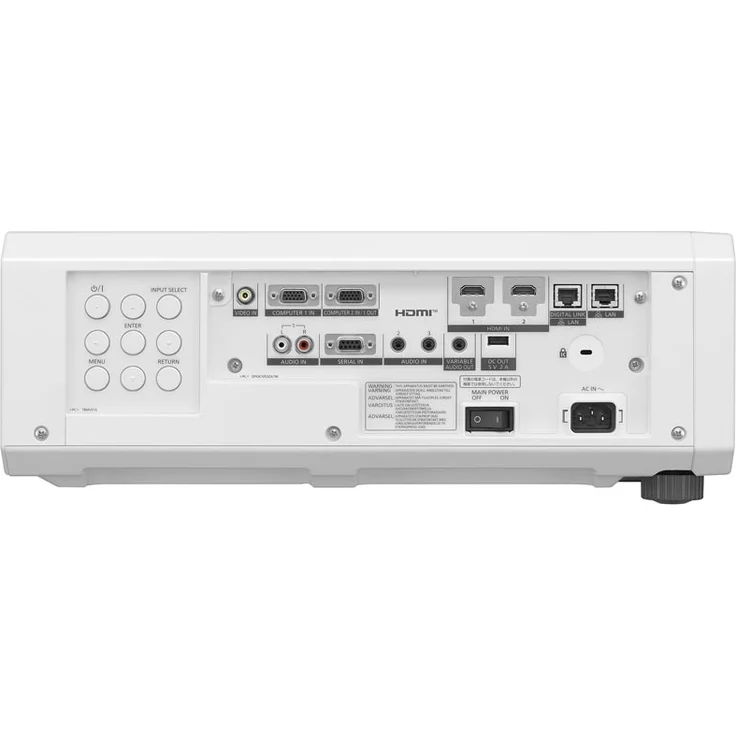 Panasonic PT-FRZ50WEJ Business-Beamer, DMD/DLP, WUXGA (1920 x 1200), Kontrast 20000:1, 5200 ANSI-Lumen, Bildverhältnis 16:10, weiß – Bild 2