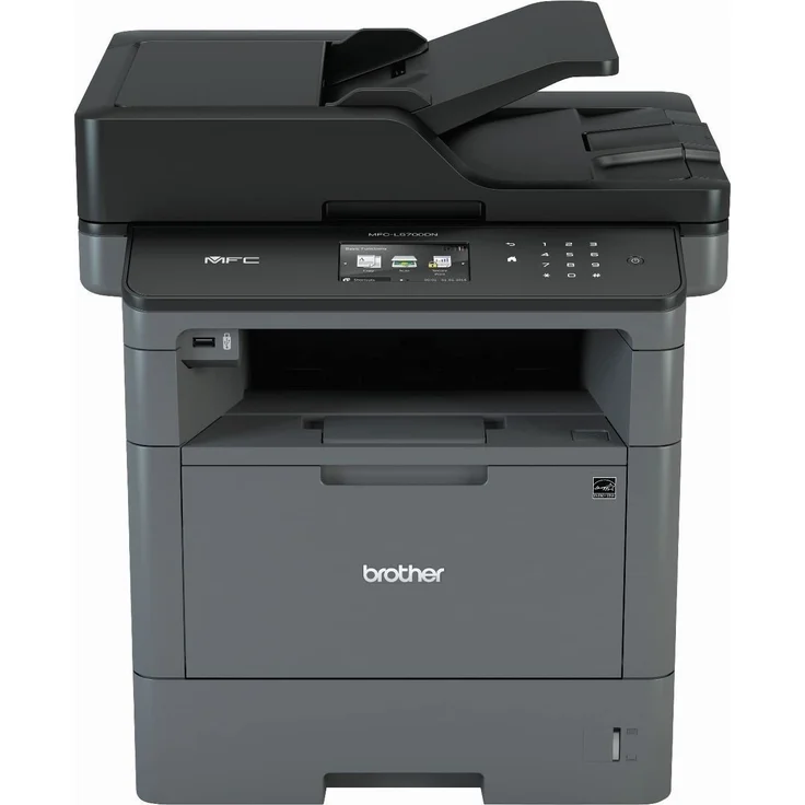 Brother MFC-L5700DN (4-in-1) Multifunktionsdrucker - (Laser) Mono, Druckgeschwindigkeit: 40 s/w, Auflösung: 1200 x 1200, LAN, Mobile Print, AirPrint, Cloud Print (MFCL5700DNG1 / MFCL5700DNG2) – Bild 1