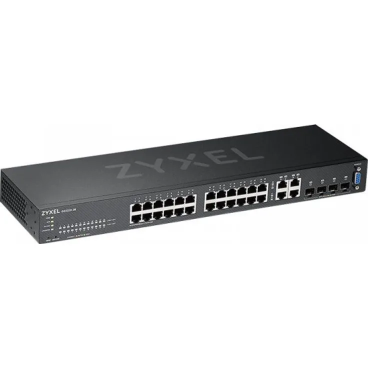 ZyXEL Switch 19'' 28x GE GS2220-28 24 Port + 4x SFP-Rj45