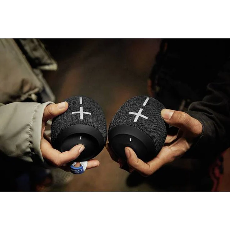 Ultimate Ears Wonderboom 2 Tragbarer Bluetooth-Lautsprecher, 360° Sound, Wasserdicht & Staubdicht, Outdoor-Modus, Verbinden Sie 2 Lautsprecher für Stereo-Sound, 13-Stunden Akkulaufzeit - schwarz – Bild 9