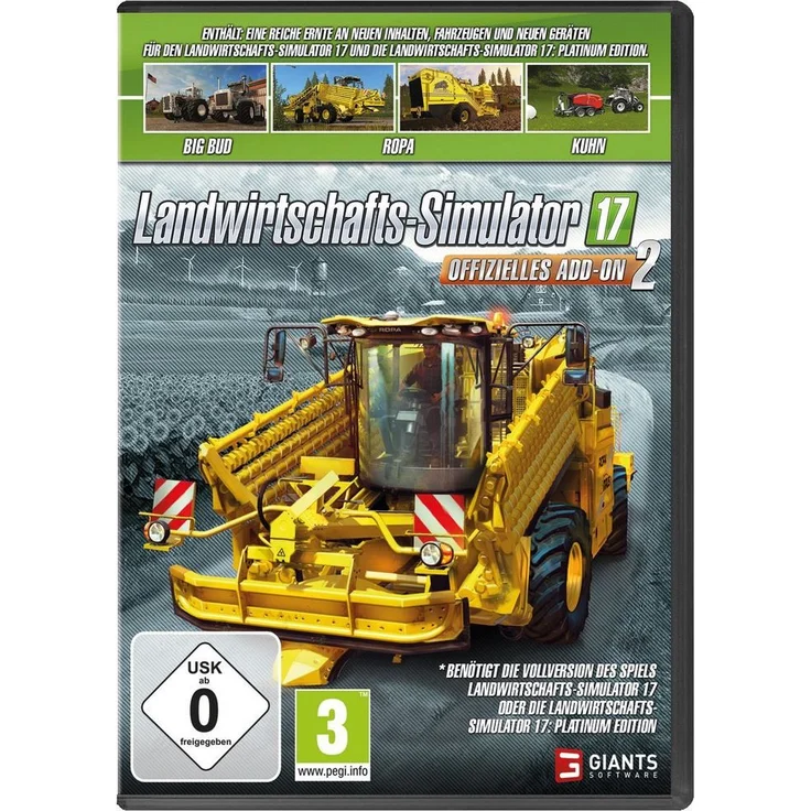 Landwirtschafts-Simulator 17: Offizielles Add-On 2 (PC) – Bild 1