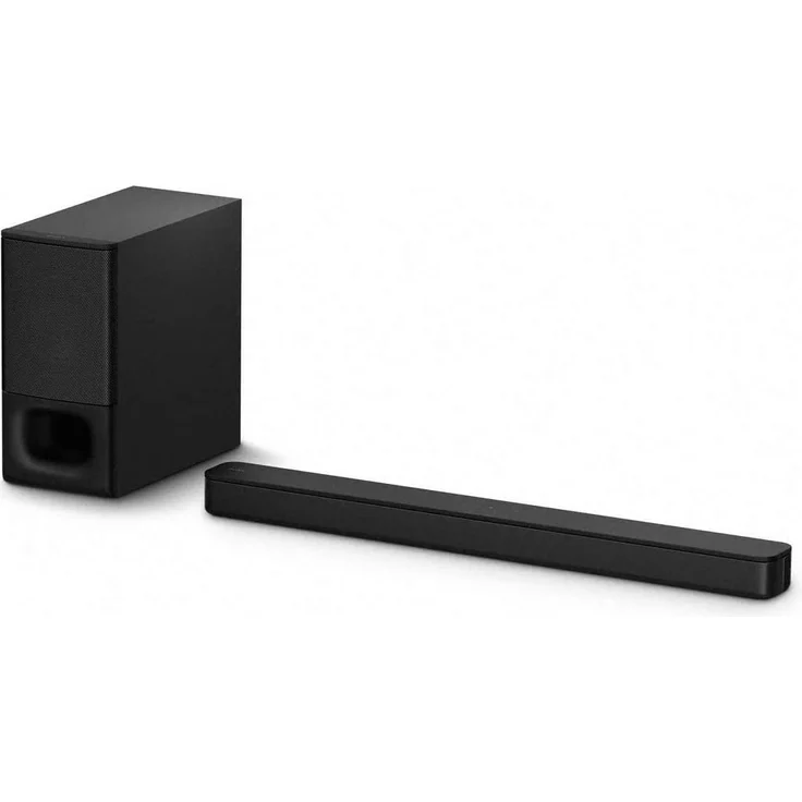 Sony HT-S350 2.1 Soundbar mit Subwoofer, kabellos/kabelgebunden, geeignet für TV, schwarz (2019) – Bild 2