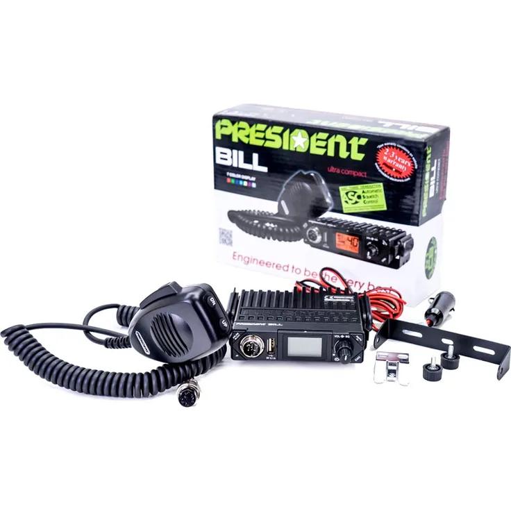 President Bill ASC CB MobilFunkgerät, ASQ, 4W, 13,2V, TXPR001