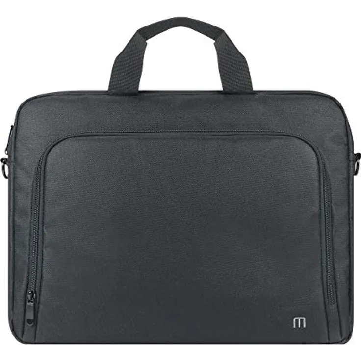 Mobilis 003045 Laptoptasche 40,6 cm (16 Zoll) Aktenkoffer Schwarz - Laptoptaschen (Aktenkoffer, 40,6 cm (16 Zoll), ausziehbar, Schultergurt, 360 g, Schwarz)