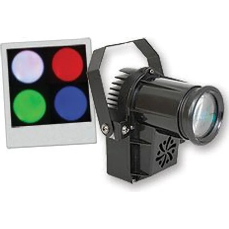 Ibiza LEDSPOT10W Bühnenscheinwerfer, Schwarz