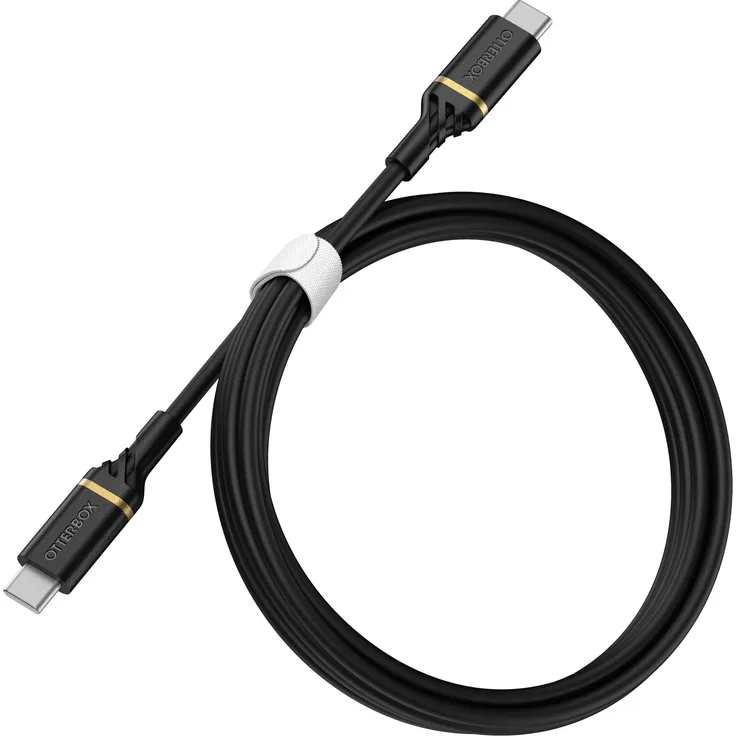 Otterbox Ladekabel USB-C > USB-C, USB-PD Kabel, schwarz