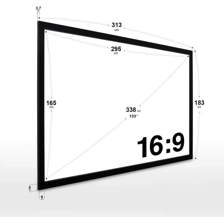 ESMART Professional MIRALE 295 x 165 cm (133'') 16:9 – Bild 3