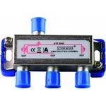 Schwaiger VTF8843241 High-End-Verteiler 3-Fach für BK- und GA-Anlagen (110 dB)