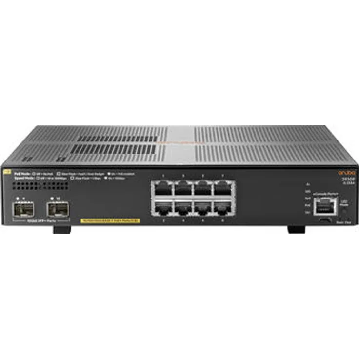 Hpe Aruba 2930F 8 g Poe+ 2 sfp+ swch