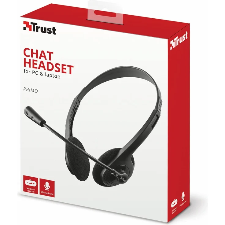 Trust Primo Headset für PC und Laptop schwarz – Bild 6