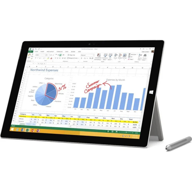 Microsoft Surface Pro 3 128GB W8.1 Pro (MQ2-00004) – Bild 2
