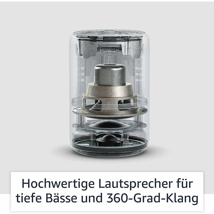 Amazon Echo (3. Generation), smarter Lautsprecher mit Alexa, Anthrazit Stoff – Bild 6