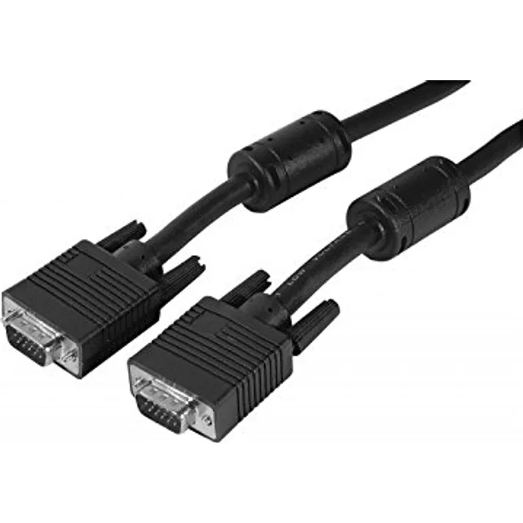 SVGA Monitorkabel, 15pol HD D-Sub St./Bu., 20,0 m, schwarz Hochwertiges Monitorkabel für hohe Ansprüche (119740)