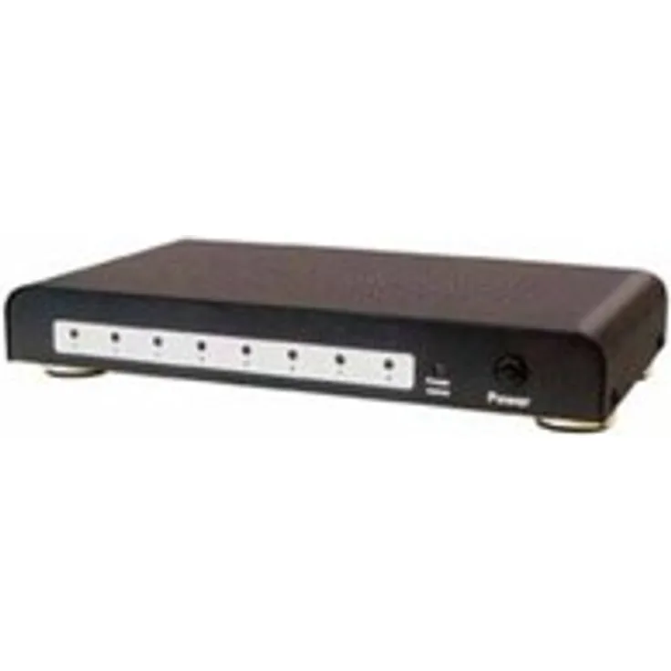 MaxTrack CS17-8DL 1-8 High Speed HDMI Verteiler mit Netzteil (HDCP, 1080p)