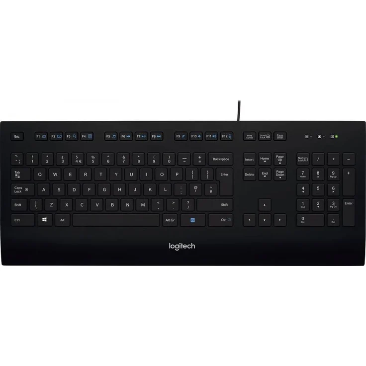 Logitech K280e - Tastatur - USB - Deutsch QWERTZ - Schwarz (920-008669) – Bild 1