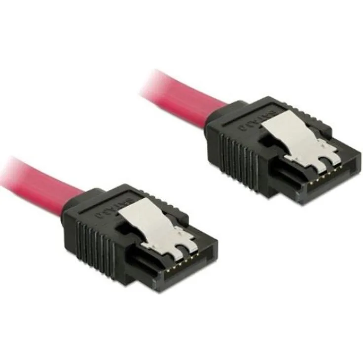 DeLOCK Cable SATA - Serial ATA-Kabel - Serial ATA 150/300/600 - Serial ATA, 7-polig - Serial ATA, 7-polig - 30cm - für P/N: 89270, 89271 (82676)