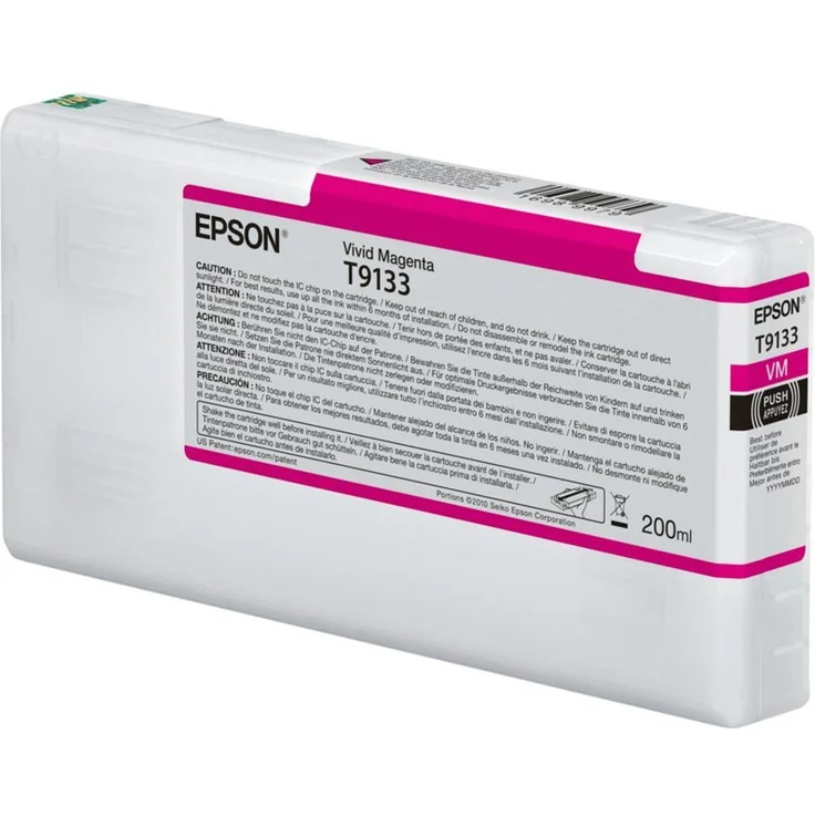 Epson Tinte T9133 Vivid magenta (C13T913340) – Bild 1