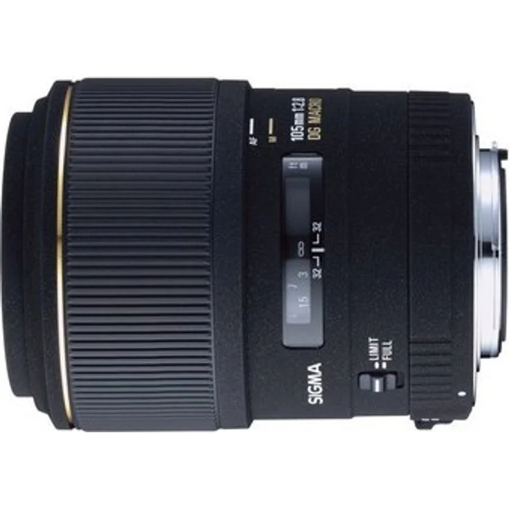 Sigma 105 mm F2,8 EX Makro DG OS HSM-Objektiv (62 mm Filtergewinde) für Canon Objektivbajonett – Bild 1
