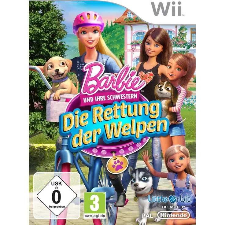 Barbie und ihre Schwestern: Die Rettung der Welpen (Wii)