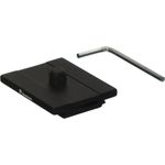 Manfrotto MSQ6PL Top Lock Schnellwechselplatte, Arca Swiss kompatibel schwarz