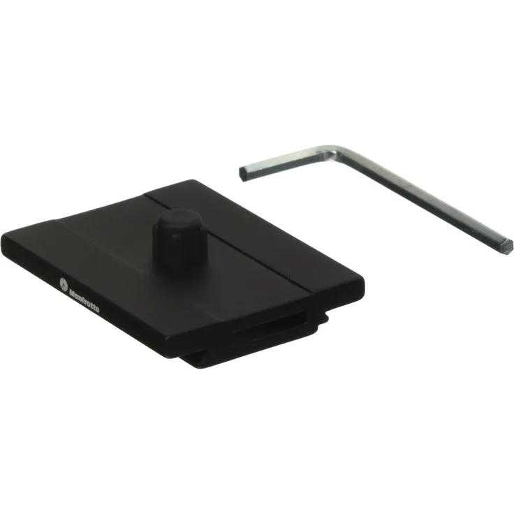 Manfrotto MSQ6PL Top Lock Schnellwechselplatte, Arca Swiss kompatibel schwarz