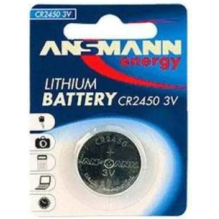 ANSMANN 5020112 Knofpzelle Batterie Lithium CR2450 - 3V