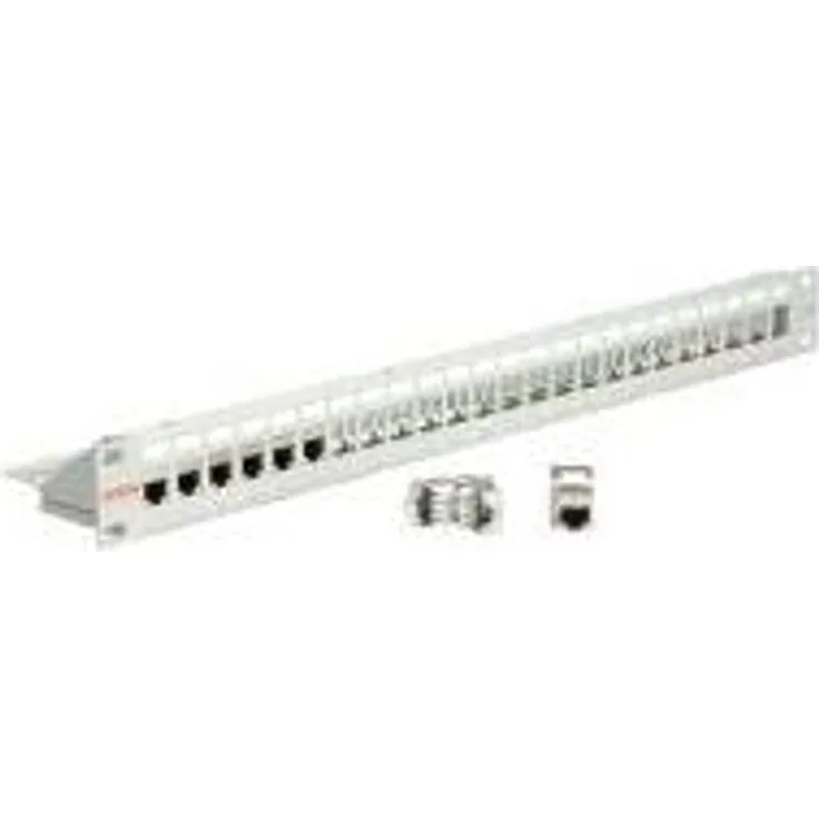 ROLINE 26110359 Keystone-Modulträger, geschirmt grau