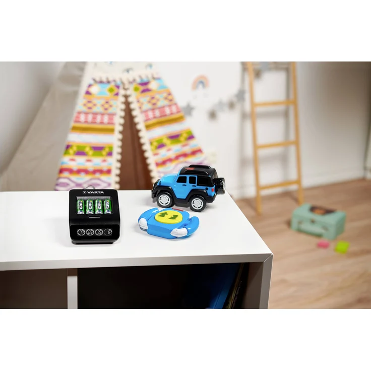Varta LCD Smart-Plus Rundzellen-Ladegerät inkl. Akkus NiMH Micro (AAA), Mignon (AA) – Bild 4
