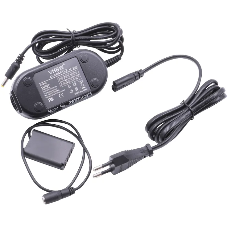 vhbw Netzteil, Ladegerät für Sony HDR-CX240E, HDR-CX405, HDR-PJ240 wie AC-LS5, AC-LS5DK, DK-1X.