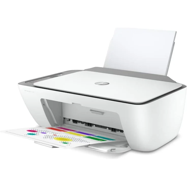 HP DeskJet 2720e (3-in-1) Multifunktionsdrucker - (Tintenstrahl) Farbe, Druckgeschwindigkeit: 7,5 s/w, 5,5 Farbe, Auflösung: 1200 x 1200, WLAN a/, AirPrint, Mobile Print (26K67B) – Bild 3