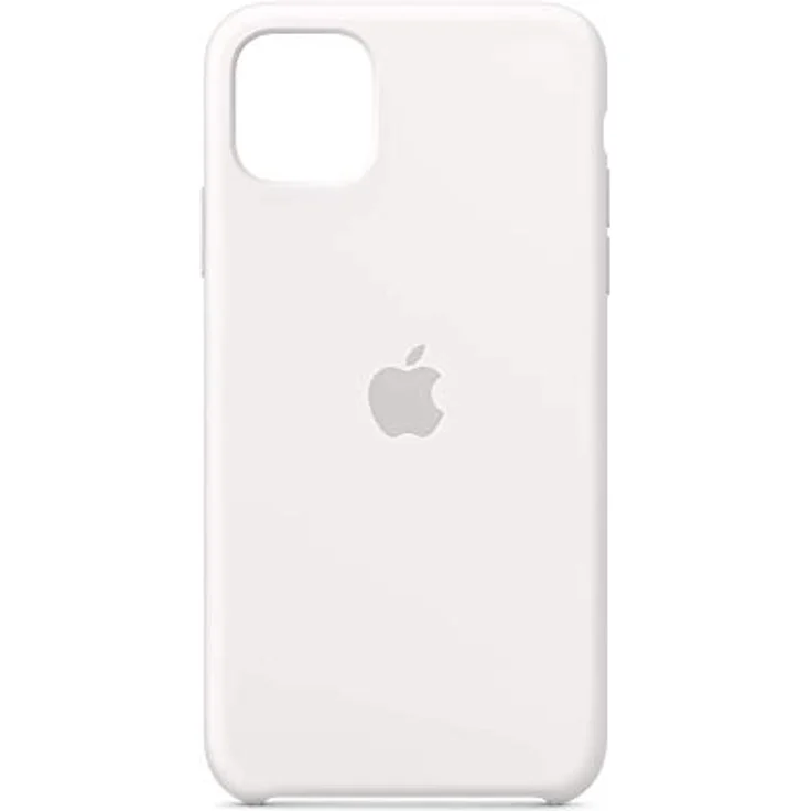 Apple Silikon Case (für iPhone 11 Pro Max) - Weiß – Bild 1