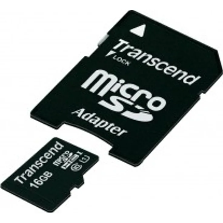 Transcend 16GB microSDHC Class 10 UHS-I (TS16GUSDU1)
