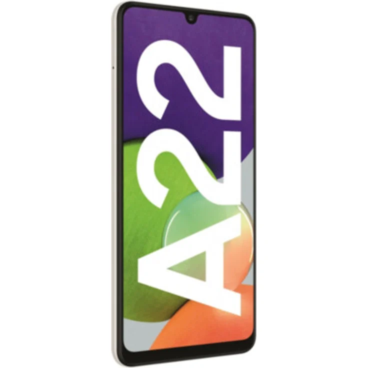 Samsung Galaxy A22 Smartphone 16,3cm Pixel (6,4 Zoll) SAMOLED-Display, 64GB interner Speicher, 4GB RAM, Dual-SIM, Android 11, Weiß – Bild 4
