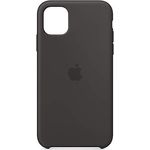 Apple Silikon Case (für iPhone 11) - Schwarz